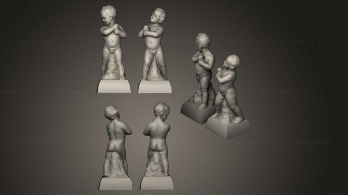 Miscellaneous figurines and statues (Kinderfiguren, STKR_0020) 3D models for cnc